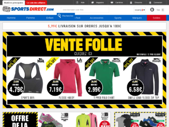 fr.sportsdirect.com website preview