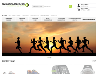 technicien-sport.com website preview