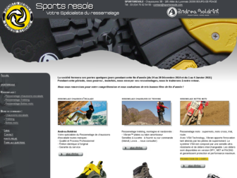 sportsresole.com website preview