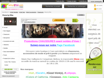 dioza-by-elka.fr website preview