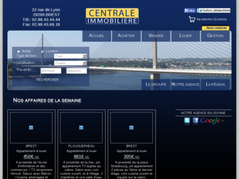 oceanicimmobilier-brest.fr website preview