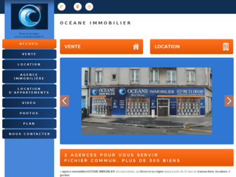 oceaneimmobilierbrest.fr website preview