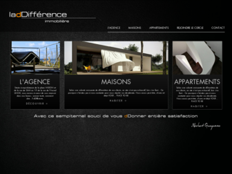 laddifference-immobiliere.com website preview