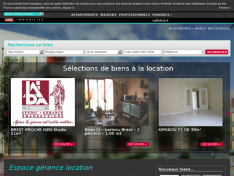 location.brest-avenir-immobilier.fr website preview