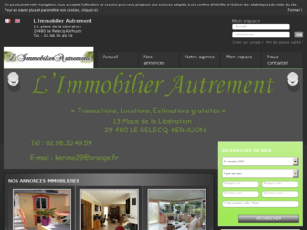 immobilier-kerhuon.com website preview