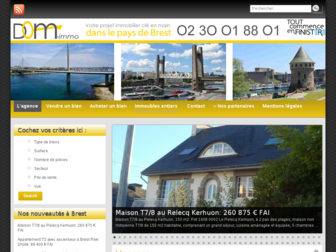 dom-immo.net website preview