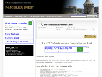 immobilierbrest.fr website preview