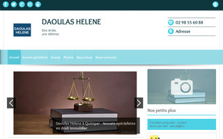 daoulas-avocat-quimper.fr website preview
