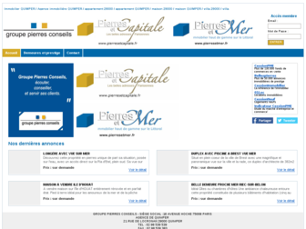 groupepierresconseils.com website preview