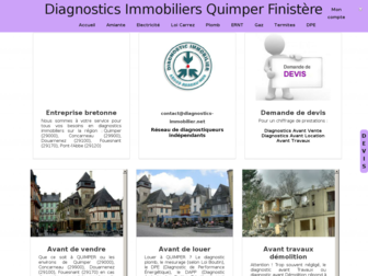 diagnostic-immobilier-quimper.fr website preview