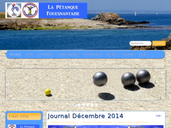 petanque-fouesnantaise.fr website preview