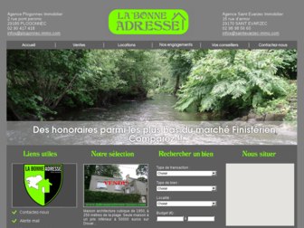 labonneadresse-immo.com website preview