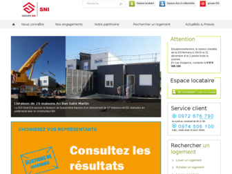 sni-groupesni.fr website preview