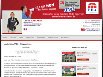 era-callarec-leslie.com website preview