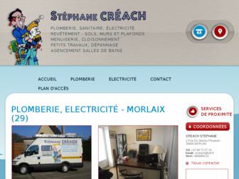 creachstephane.fr website preview