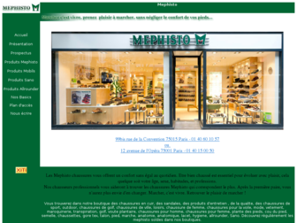 mephisto-paris.net website preview