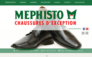 chaussures-confort-paris.com website preview