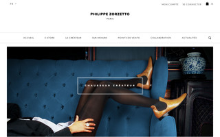 philippezorzetto.com website preview