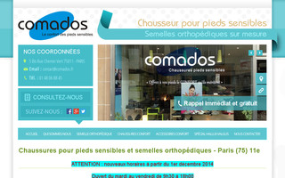 comados.fr website preview