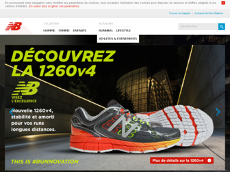 newbalance.fr website preview