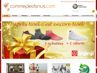 commepiedsnus.com website preview