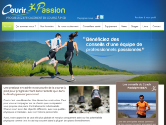 courirpassion.fr website preview