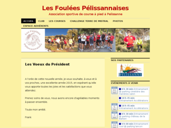 lesfouleespelissannaises.com website preview