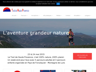 traildehauteprovence.com website preview