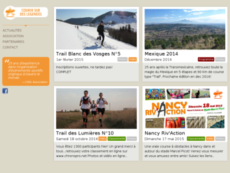 courirsurdeslegendes.fr website preview