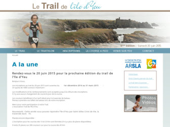 trail-yeu.fr website preview