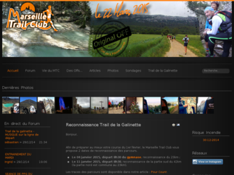 marseilletrailclub.fr website preview