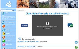 cafmarseille.free.fr website preview