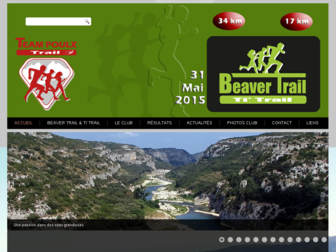 poulx-trail.com website preview