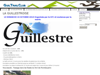 guillestretrailclub.fr website preview