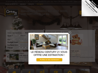 century21-la-big-bagnols.com website preview