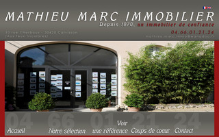 mathieu-marc-immo.com website preview