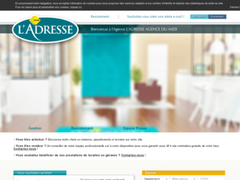 ladresse-nimes.com website preview