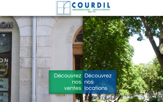 courdil.net website preview