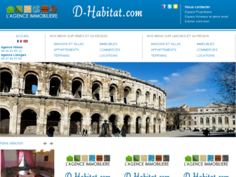lagence-immobiliere-dhabitat.com website preview
