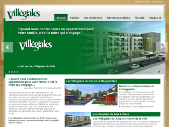 villegiales.fr website preview