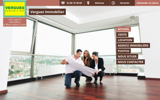 immobilier-nimes-vergues.com website preview