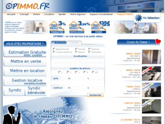 opimmo.fr website preview
