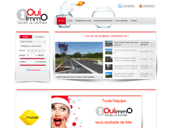 ouiimmo.com website preview