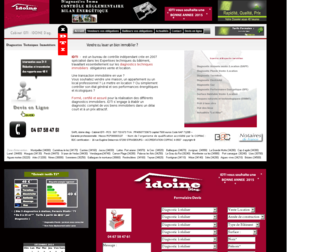idoine-diag.com website preview