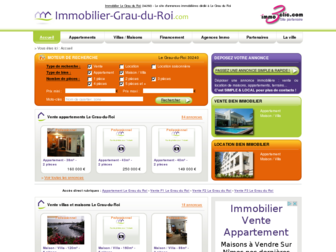 immobilier-grau-du-roi.com website preview