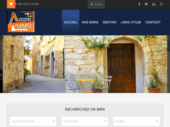 immo-avignon.com website preview