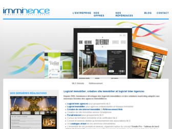imminence.fr website preview