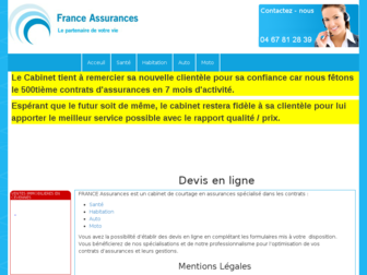 france-assurance.net website preview