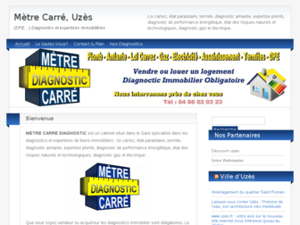 metrecarre.fr website preview