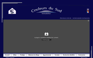 couleursdusudimmo.com website preview